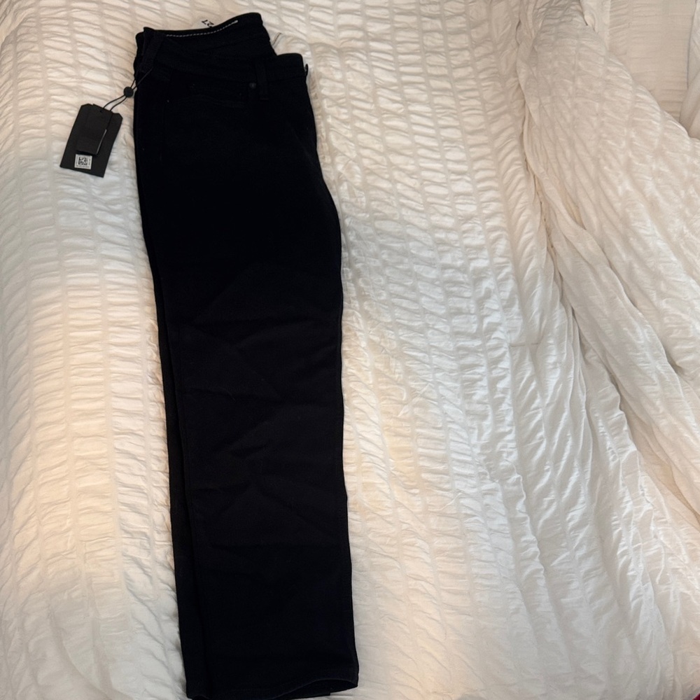Rag & Bone Low-Rise Slim Boyfriend Jeans in Black